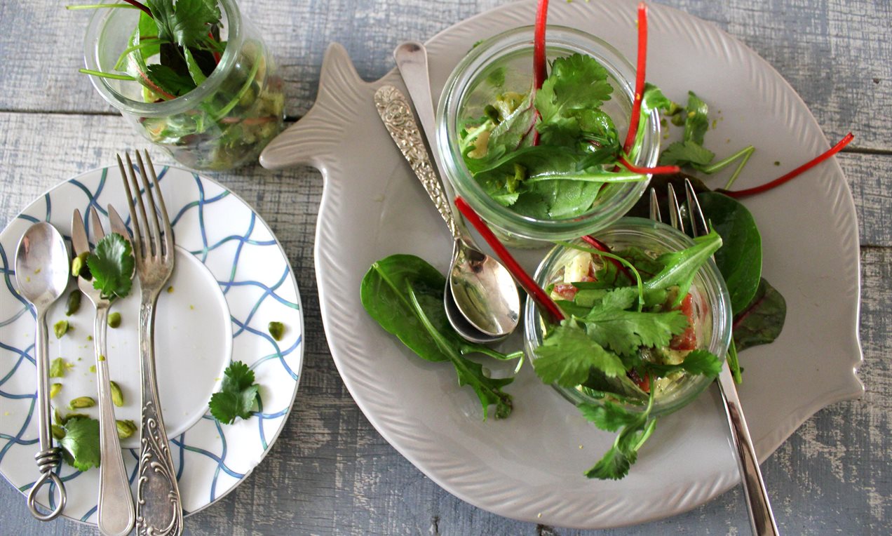 Summer Salad Jar Recipe | Dr. Oetker